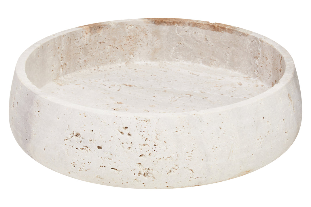 Avola Travertine Bowl