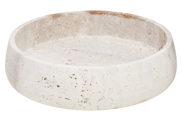Avola Travertine Bowl