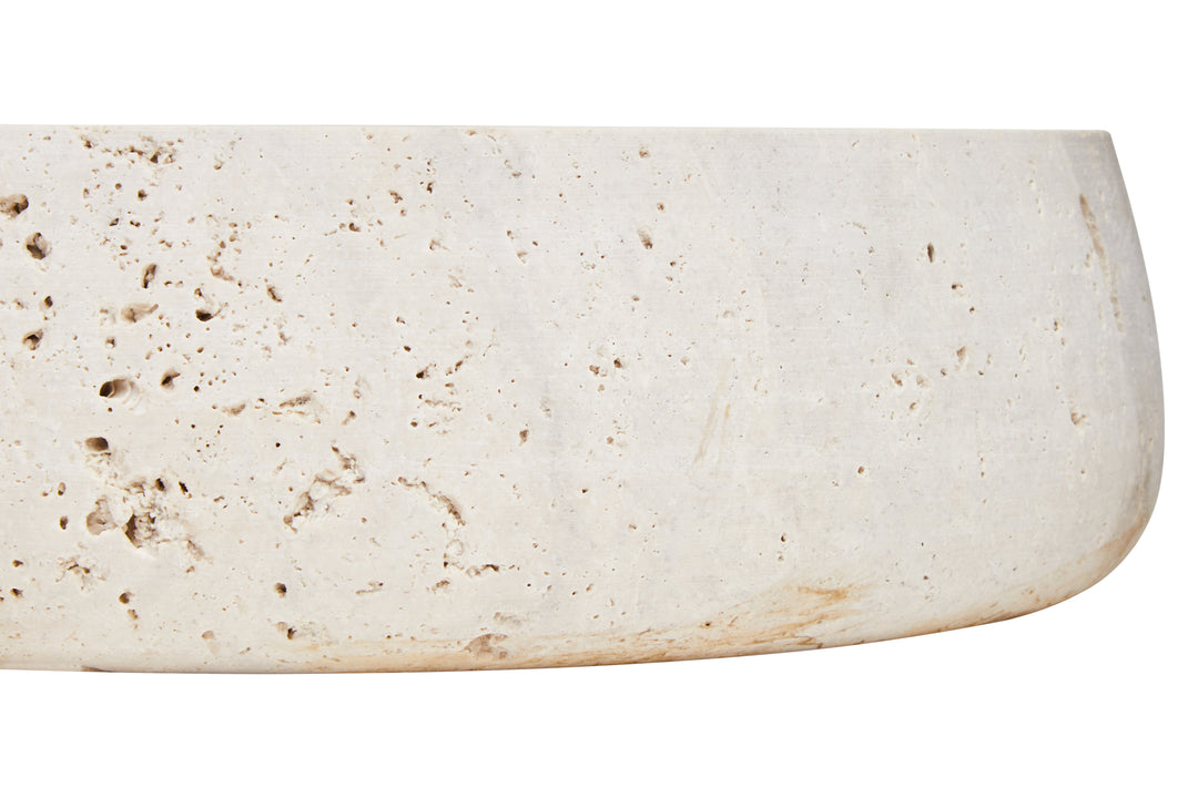 Avola Travertine Bowl