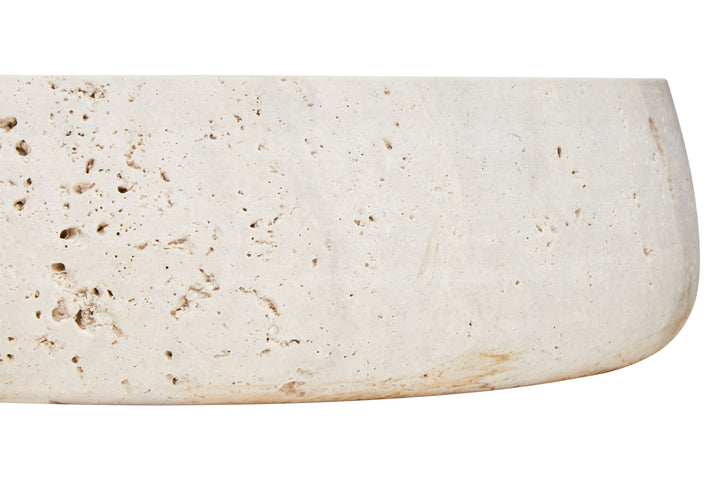 Avola Travertine Bowl