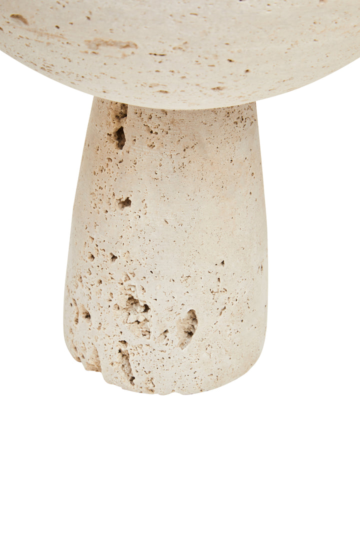 Avola Travertine Pedestal Bowl