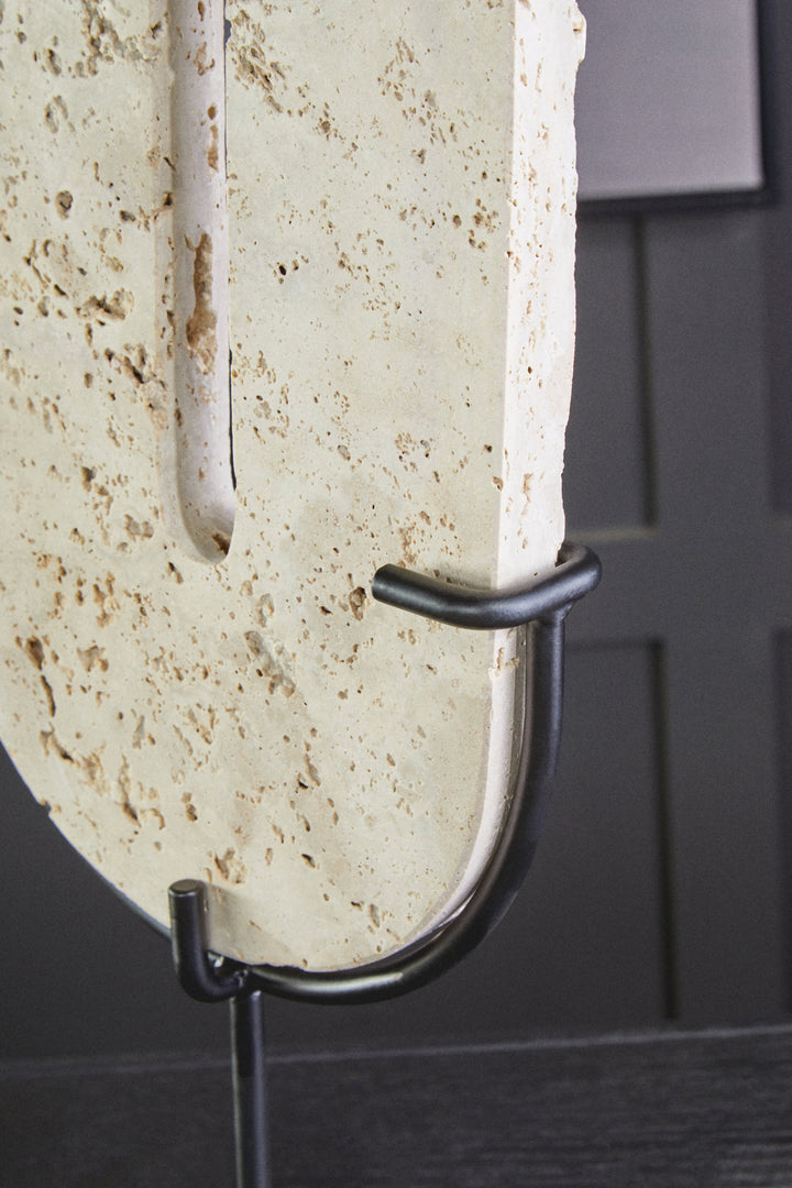 Avola Travertine Large Sculpture