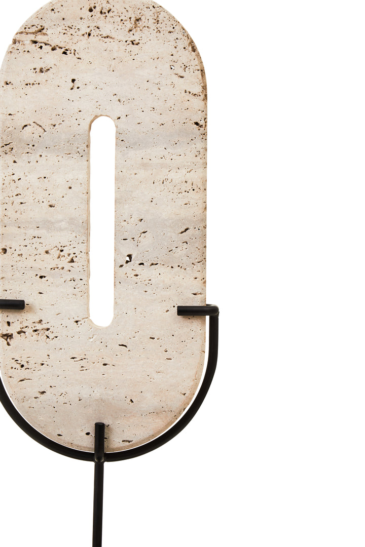 Avola Travertine Large Sculpture