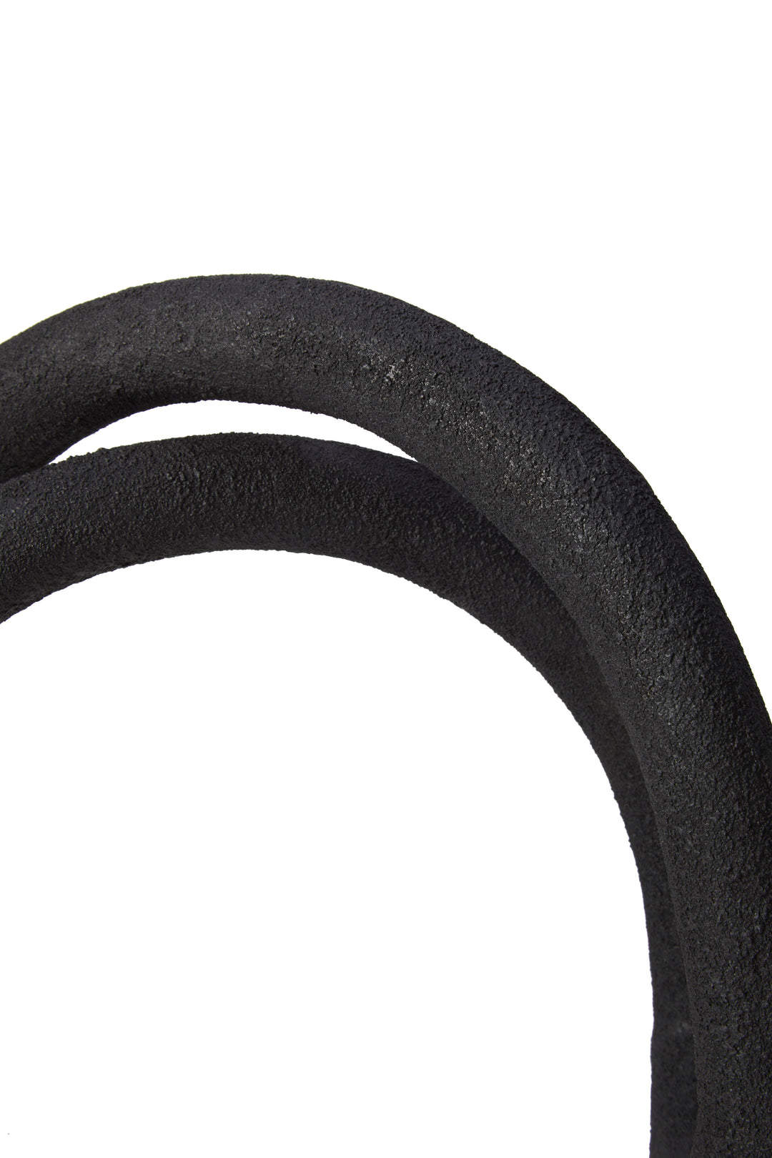 Urbino Textured Black Sculpture