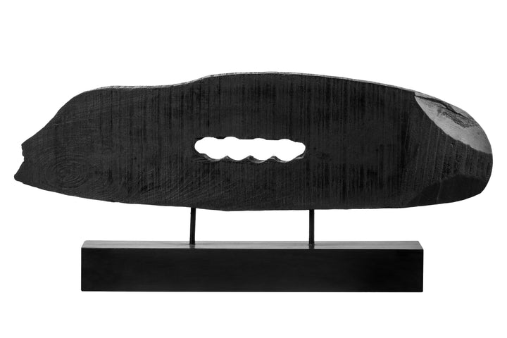 Trento Rustic Horizontal Mango Wood Sculpture