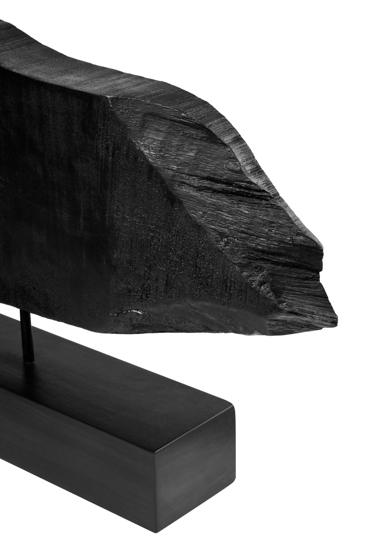 Trento Rustic Horizontal Mango Wood Sculpture