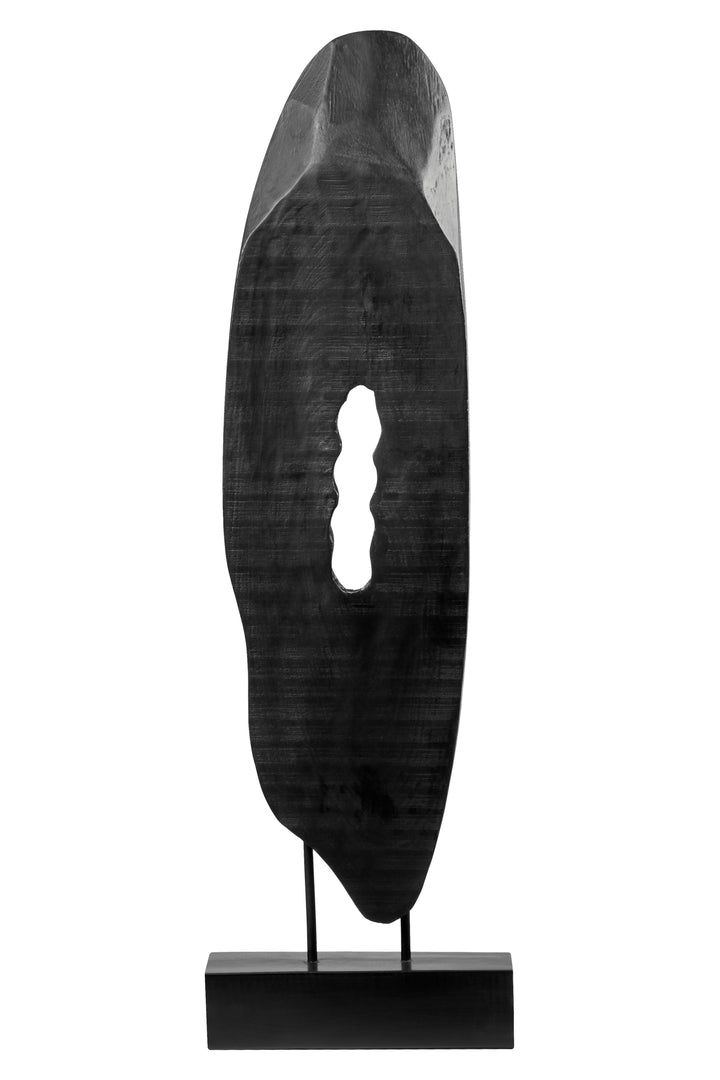 Trento Rustic Vertical Mango Wood Sculpture
