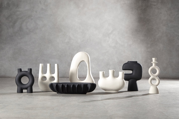 Remo Abstract Cream Sculpture