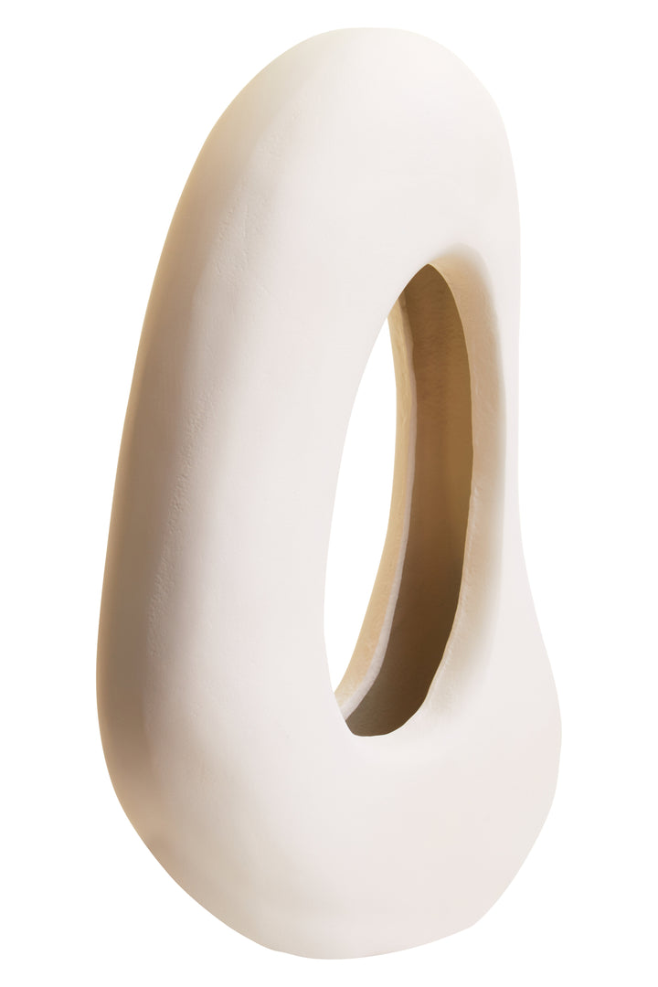 Remo Abstract Cream Sculpture