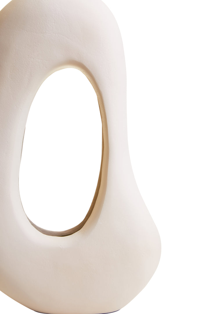 Remo Abstract Cream Sculpture
