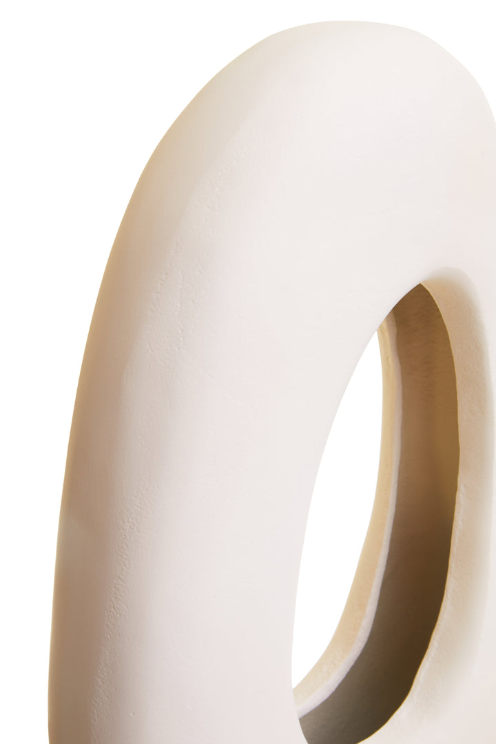 Remo Abstract Cream Sculpture