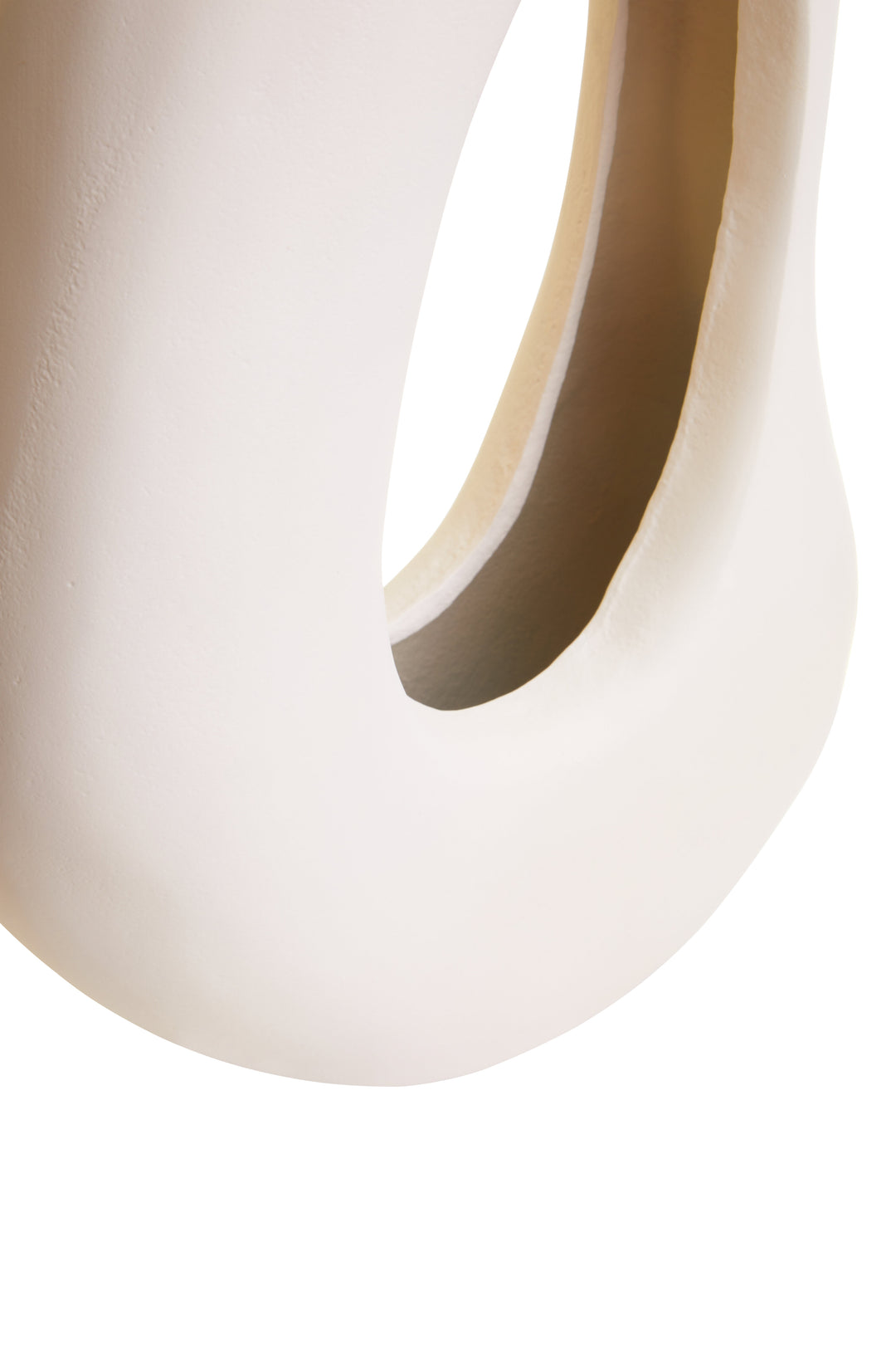 Remo Abstract Cream Sculpture