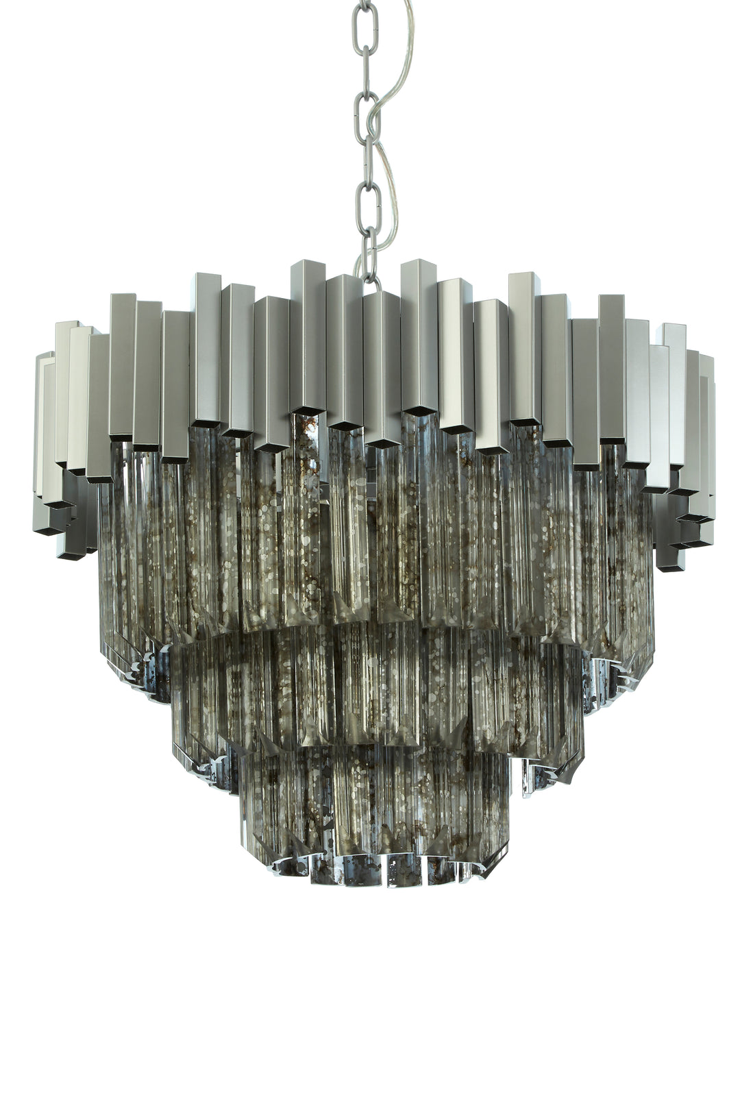 Vercelli Small Nickel Chandelier