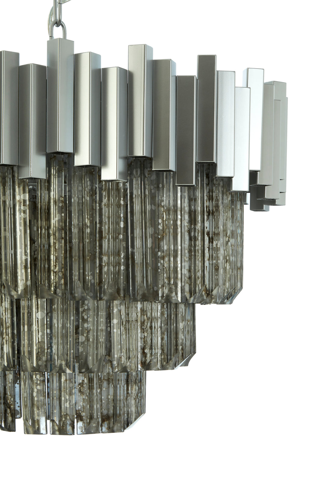 Vercelli Small Nickel Chandelier