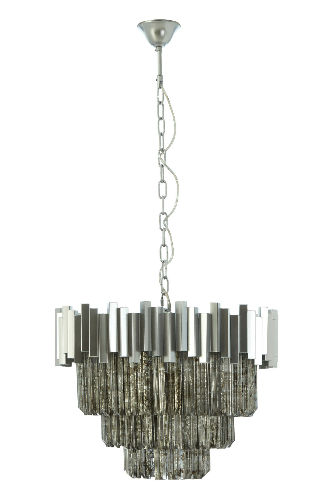 Vercelli Small Nickel Chandelier