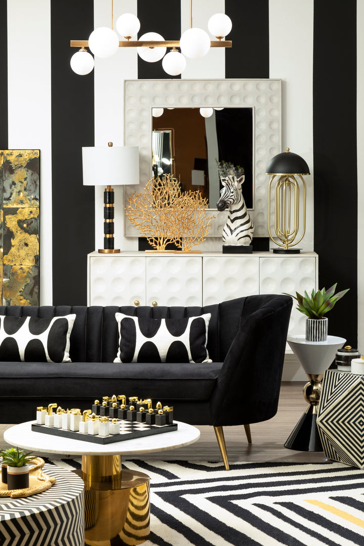 Portici Bronze Seven Bulb Pendant Light