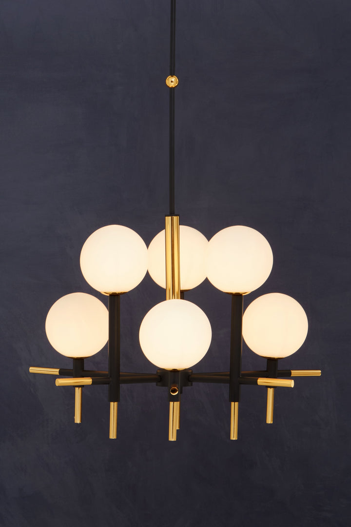 Vasto Six Bulb Pendant Light