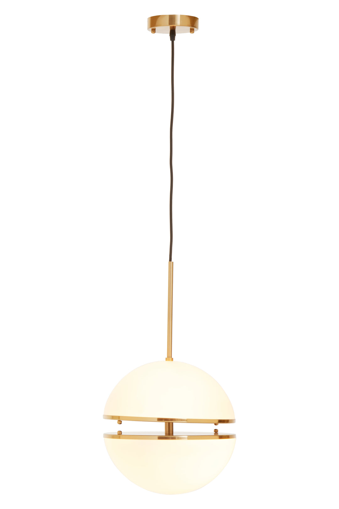 Vasto Brushed Brass Pendant Light