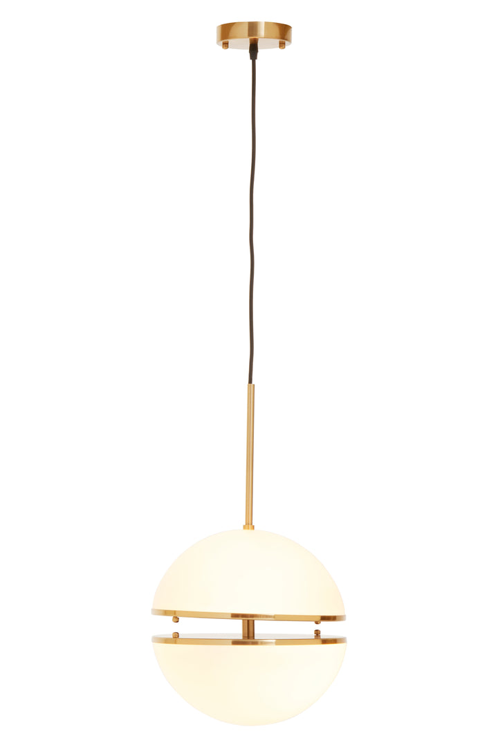 Vasto Brushed Brass Pendant Light