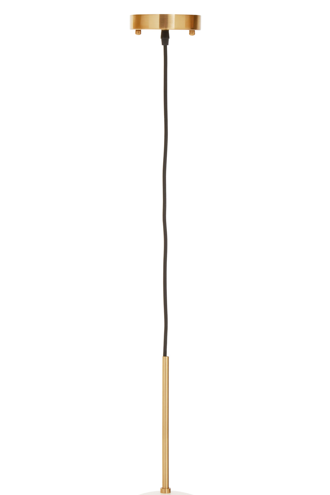Vasto Brushed Brass Pendant Light