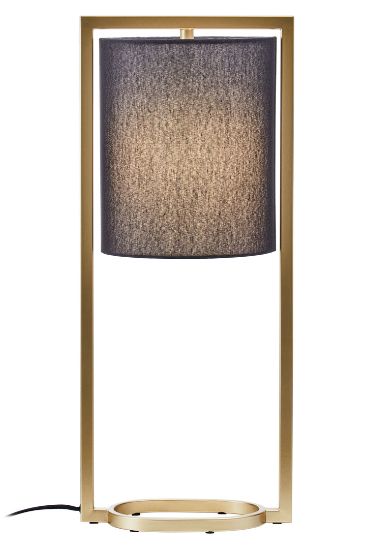 Torino Black And Gold Table Lamp