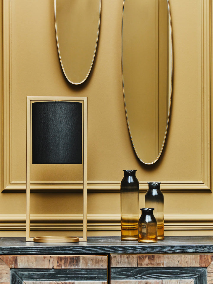 Torino Black And Gold Table Lamp