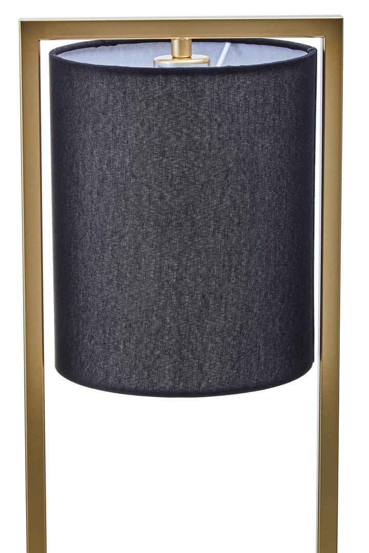 Torino Black And Gold Table Lamp