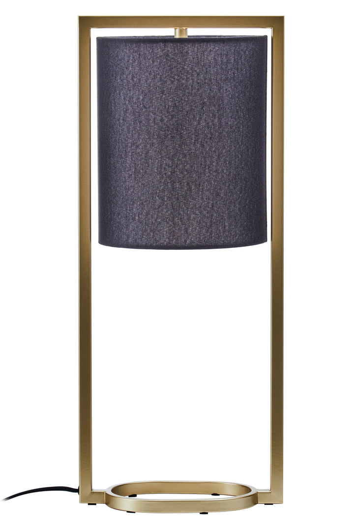 Torino Black And Gold Table Lamp