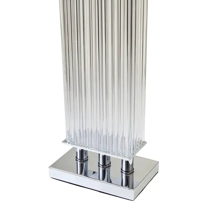 Lugo Table Lamp With Silver Base