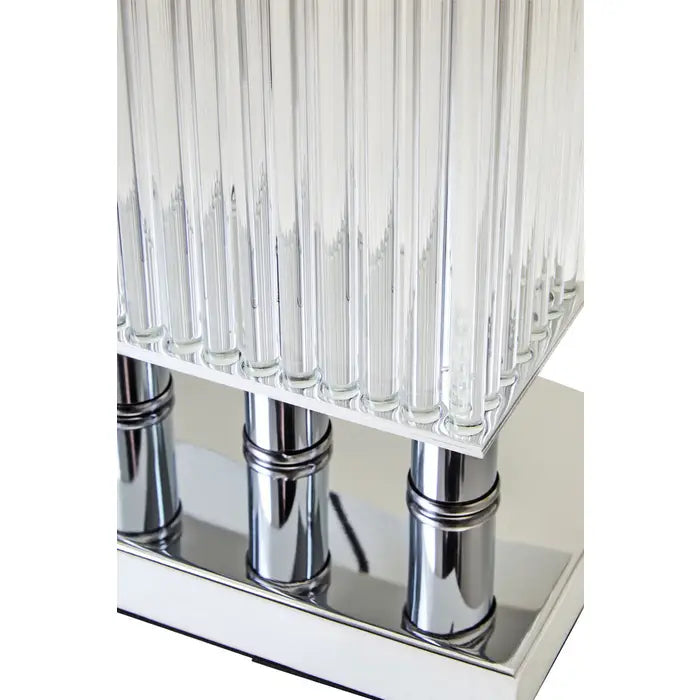 Lugo Table Lamp With Silver Base