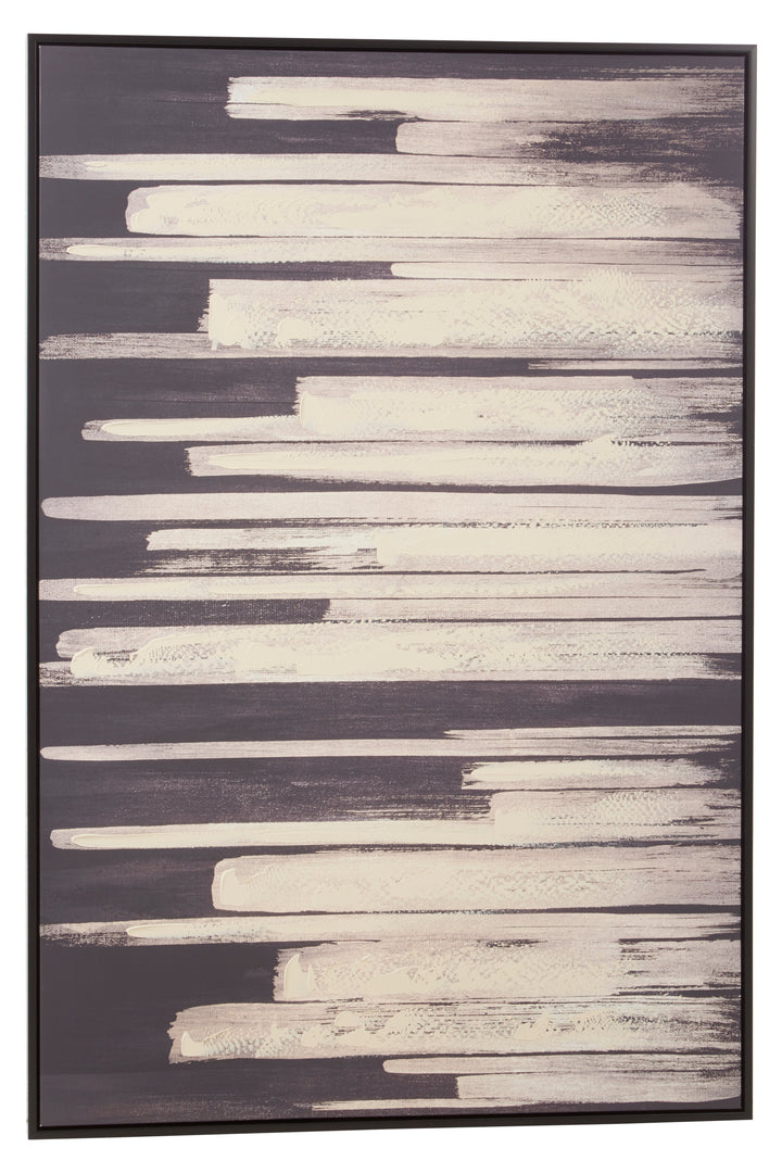 Otranto Canvas Black Wall Art