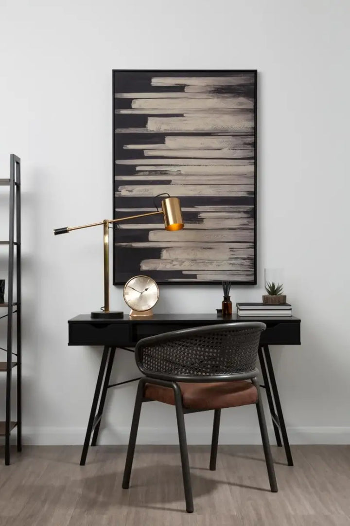 Otranto Canvas Black Wall Art