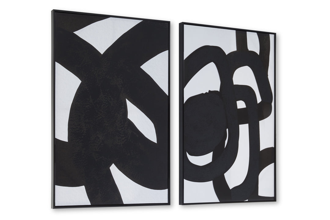 Otranto 2Pc Abstract Wall Art