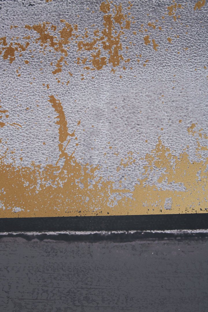 Sienna Grey Oil Paint Wall Artwork