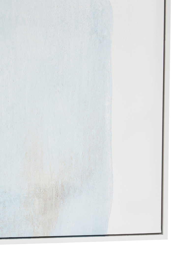 Sienna Blue And Gold Foil Wall Art