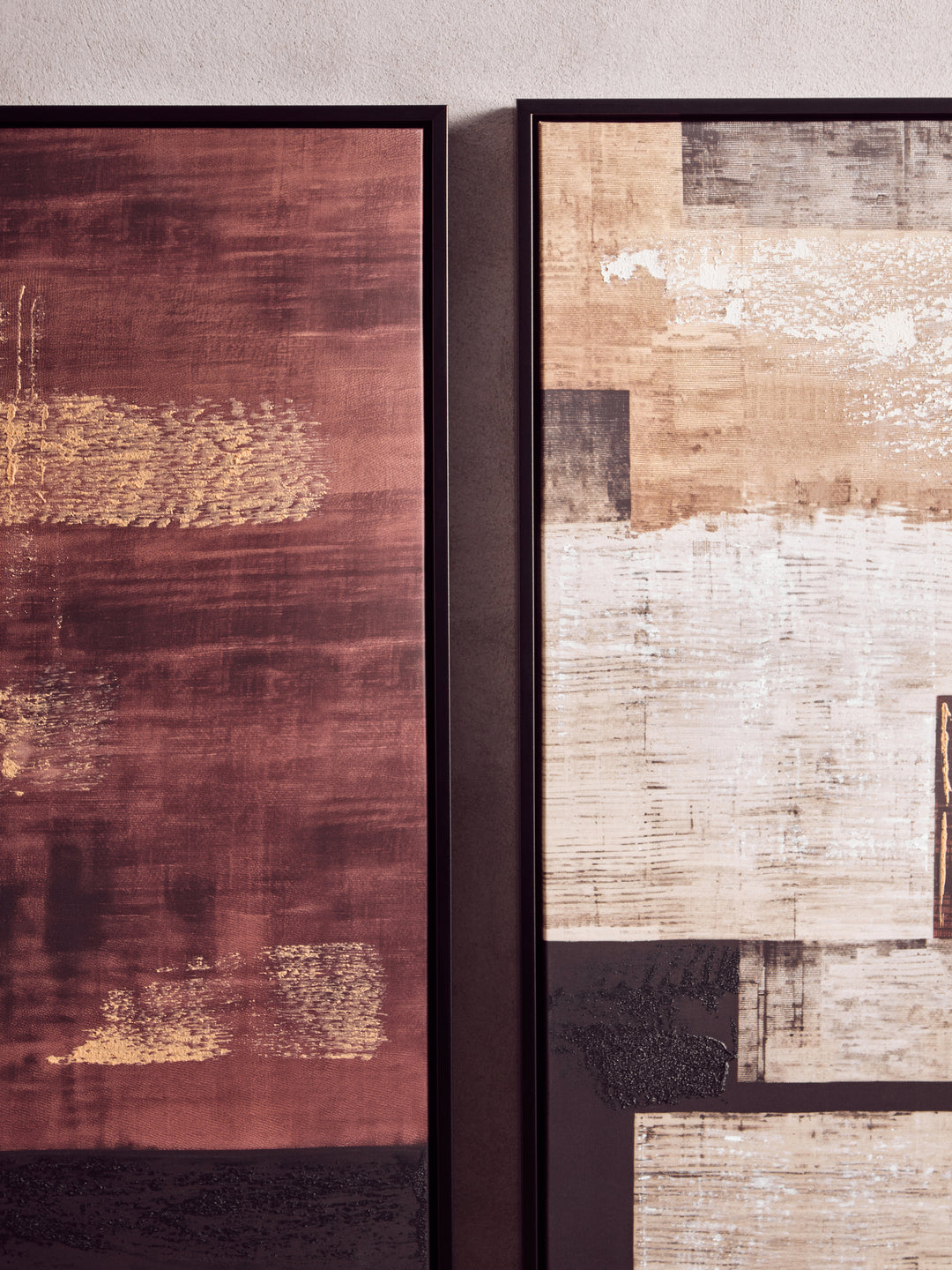 Nuoro Set Of 2 Multi Colour Wall Art