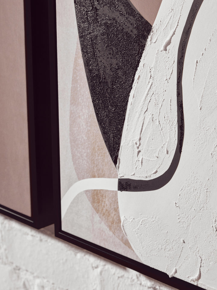 Nuoro Set Of 2 Textured Wall Art