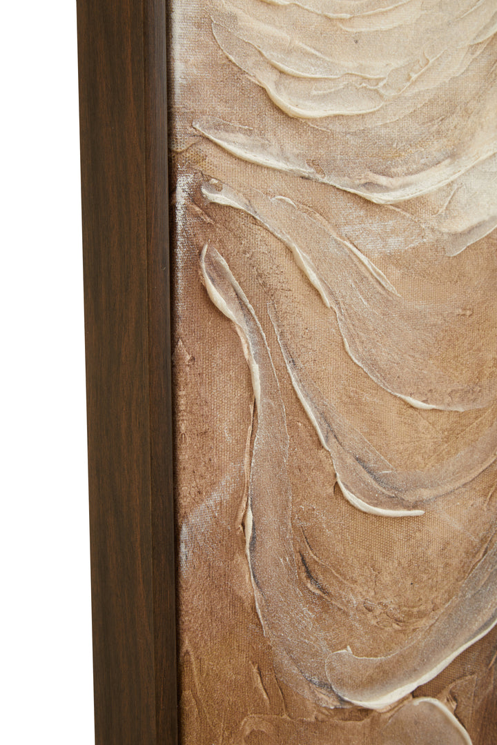 Catania Neutral Abstract Textured Wall Art
