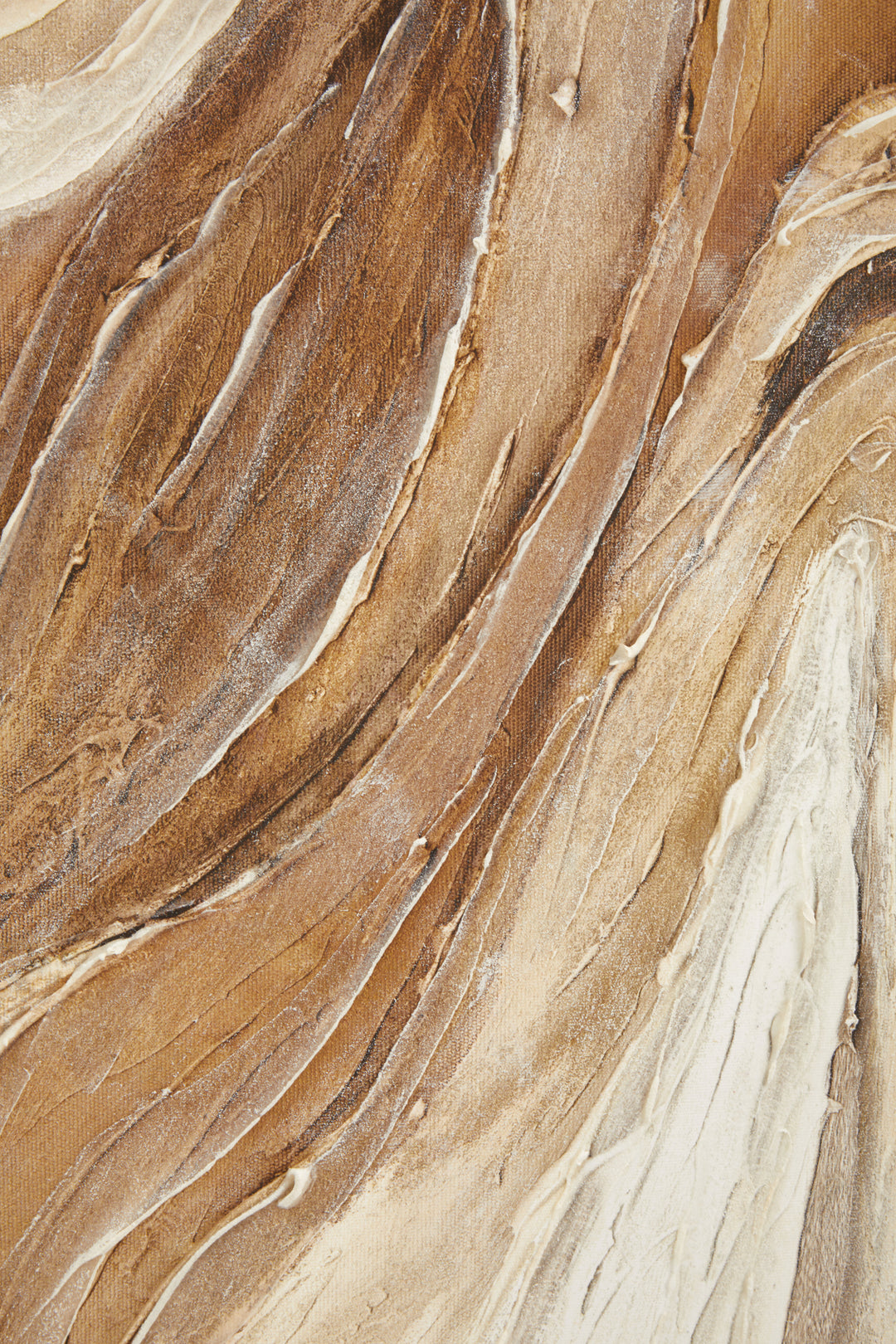 Catania Neutral Abstract Textured Wall Art