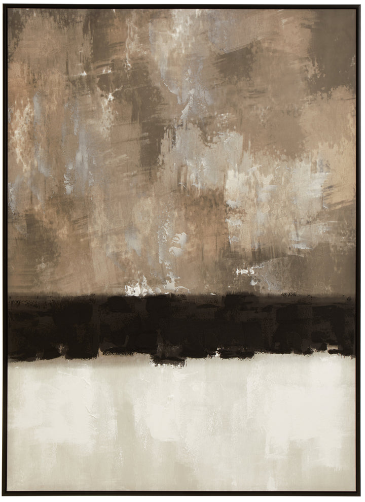 Catania Monochrome Textured Canvas Wall Art