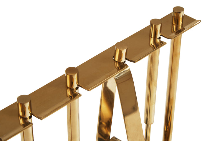 Soho Black Slate and Gold Bar Tools