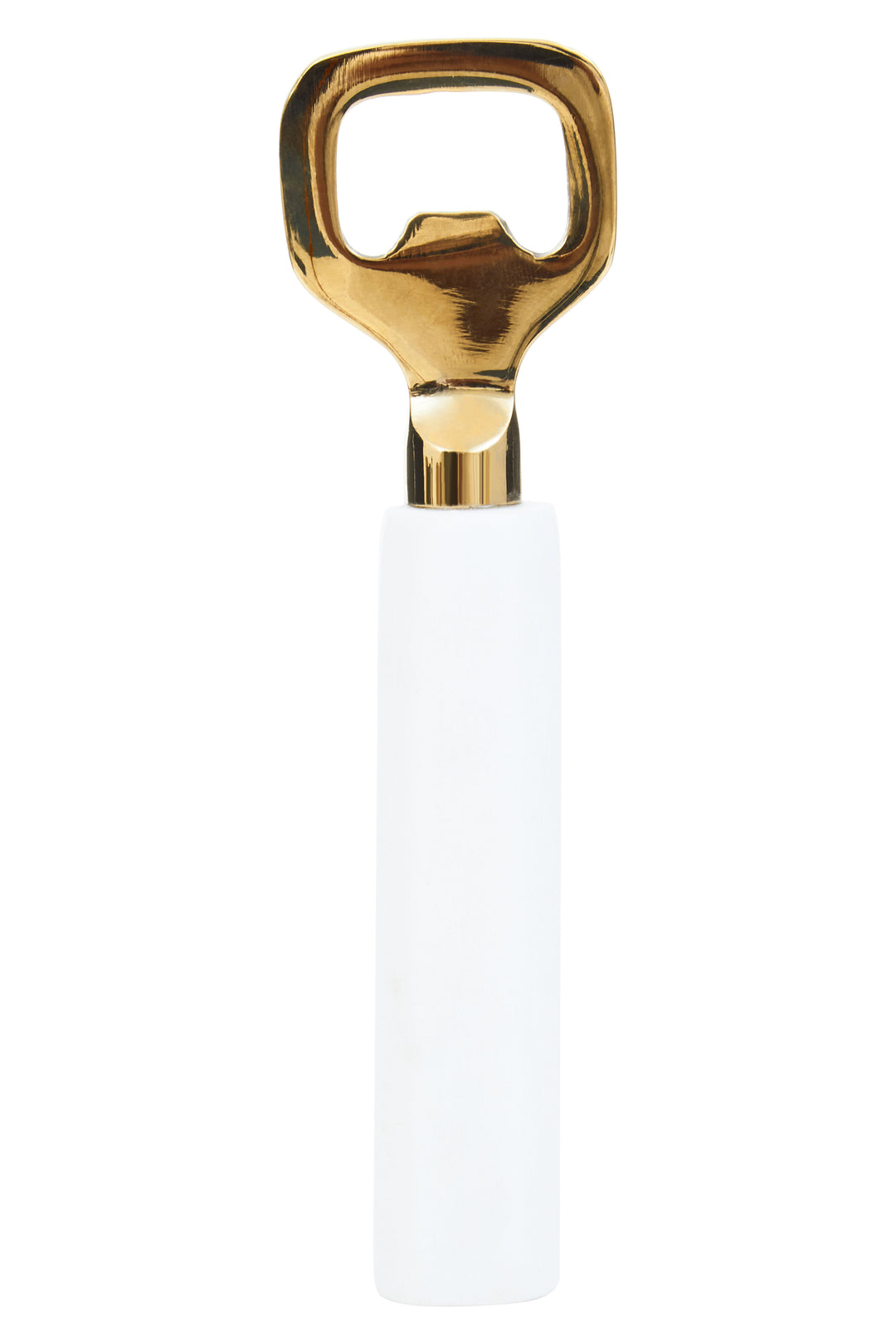 Soho White Marble Bottle Opener