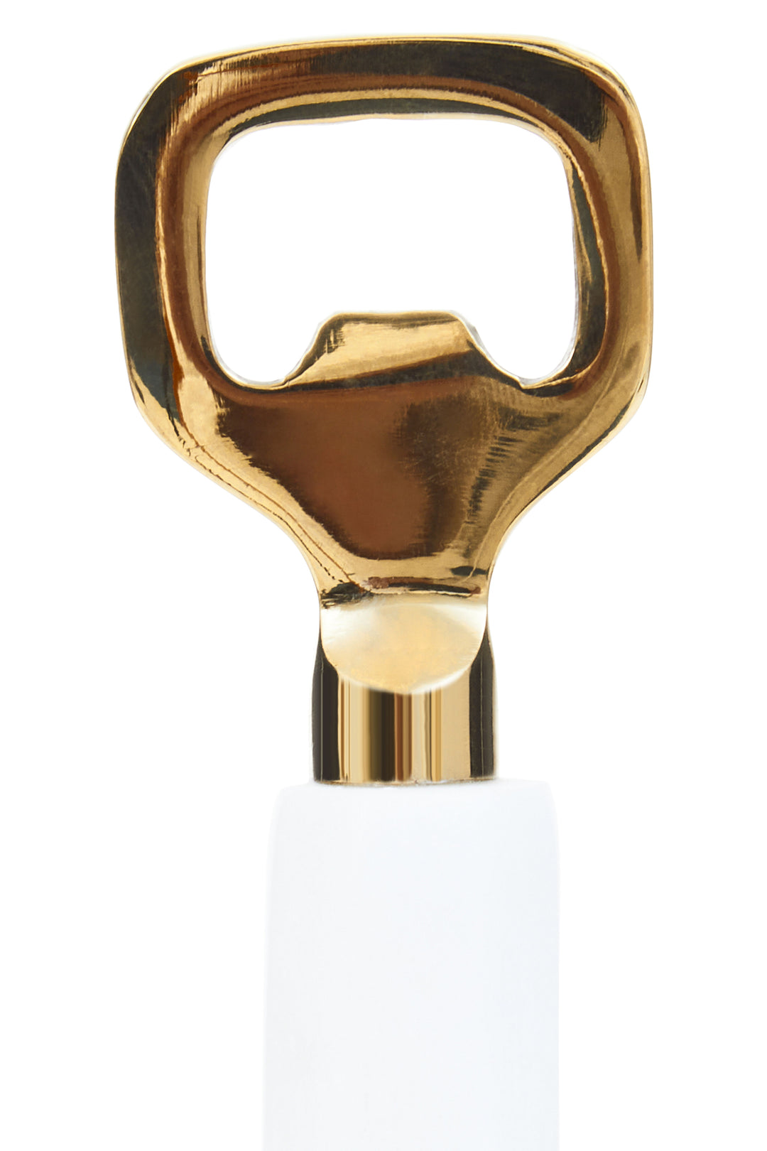 Soho White Marble Bottle Opener