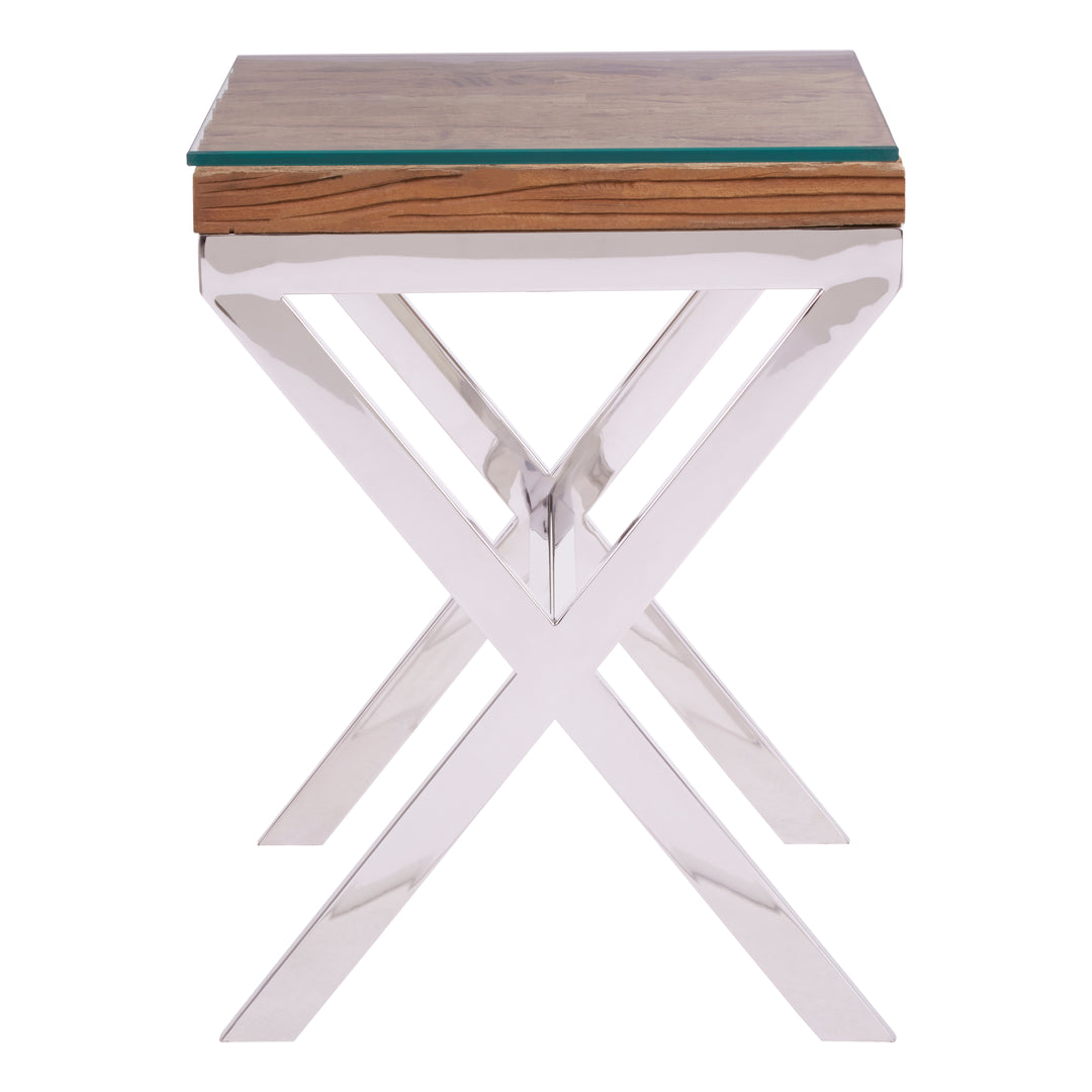 Florence Crossed Base Side Table