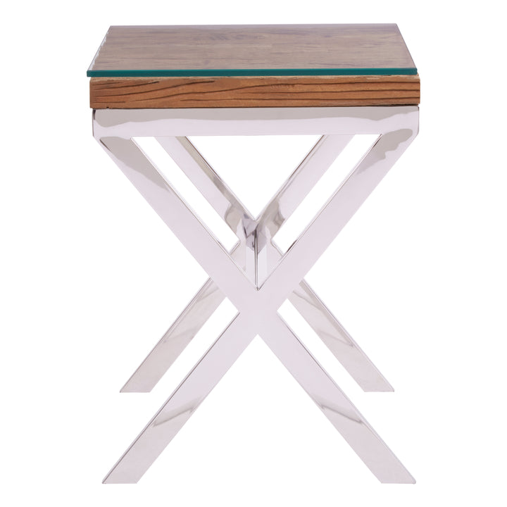 Florence Crossed Base Side Table