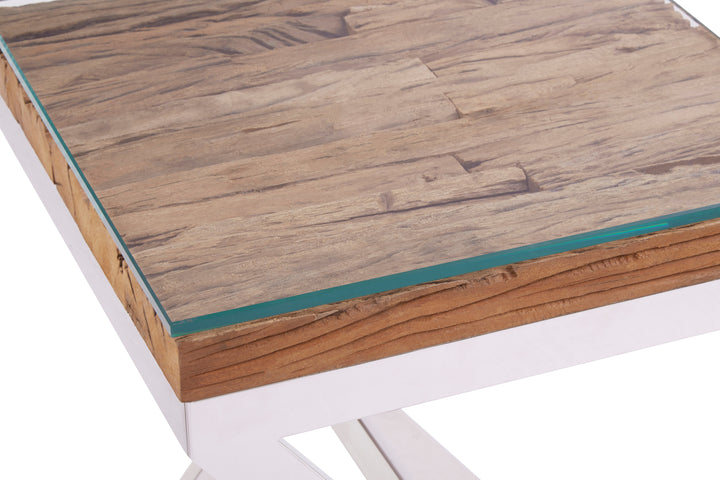Florence Crossed Base Side Table