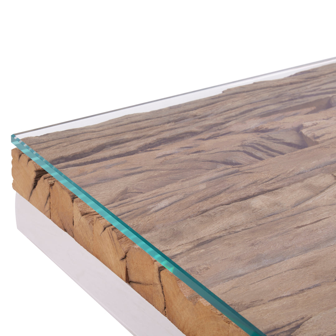 Florence Crossed Base Side Table