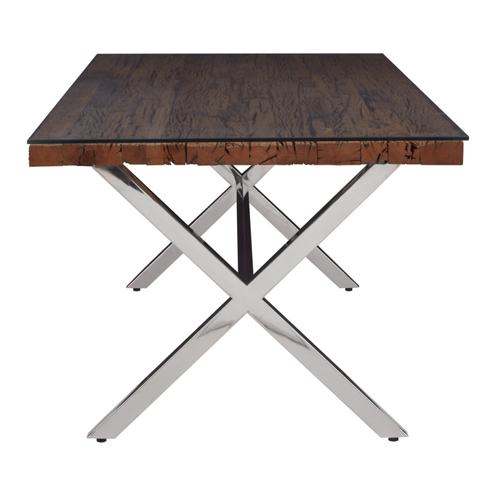Florence Crossed Base Dining Table