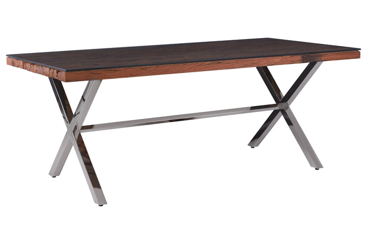 Florence Crossed Base Dining Table
