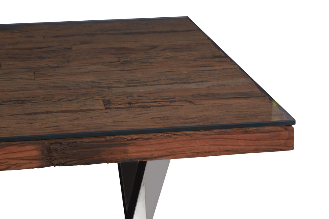 Florence Crossed Base Dining Table